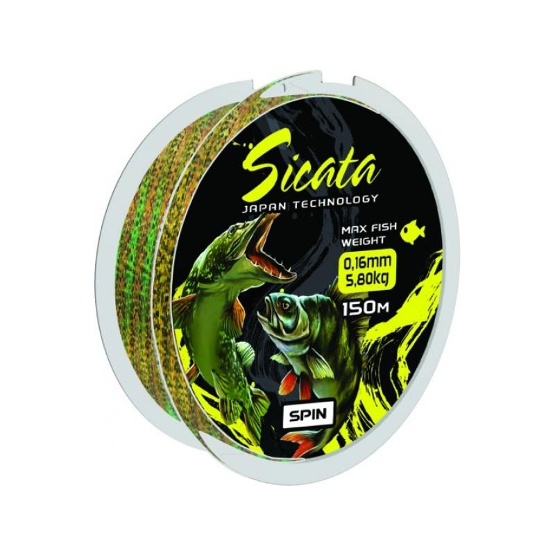 Tamiil MISTRALL Sicata 3D Spin 0.18mm 6.80kg 150m