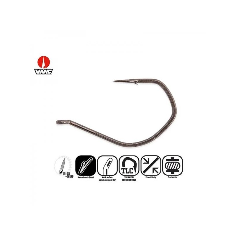 Konksud VMC 7119 BN Light Dropshot #1/0 5tk