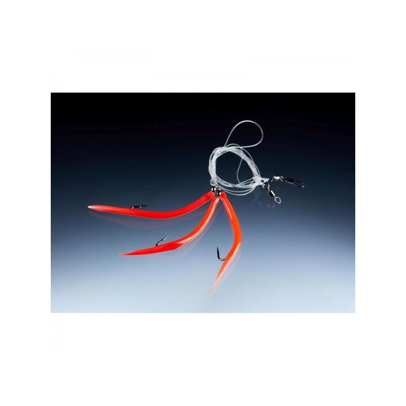 Piprarakendus Balzer 71North Gummimakk System 3x #7/0 0.90mm 1.3m (tursk, saida, makrell)