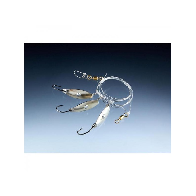 Mererakendus Balzer 71North plekirakendus 3x #4/0 0.80mm 1.2m (tursk, saida, makrell, pollak)