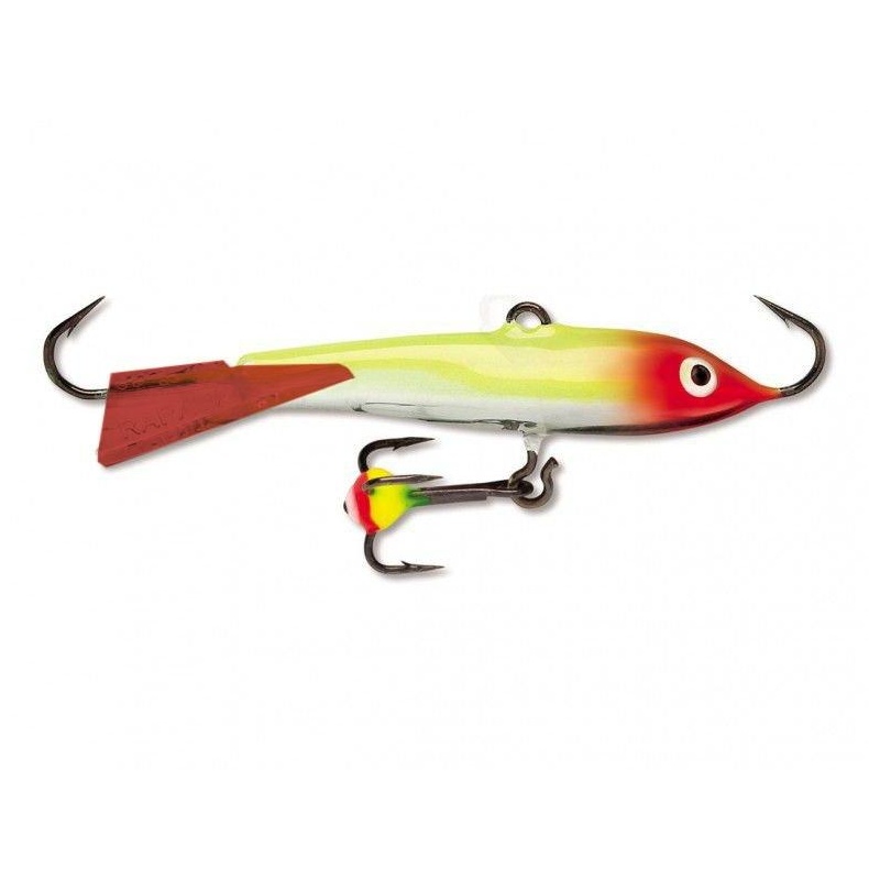 Põiklant Rapala Jigging Rap 3cm WH CLN 6g (värvikolmikuga)