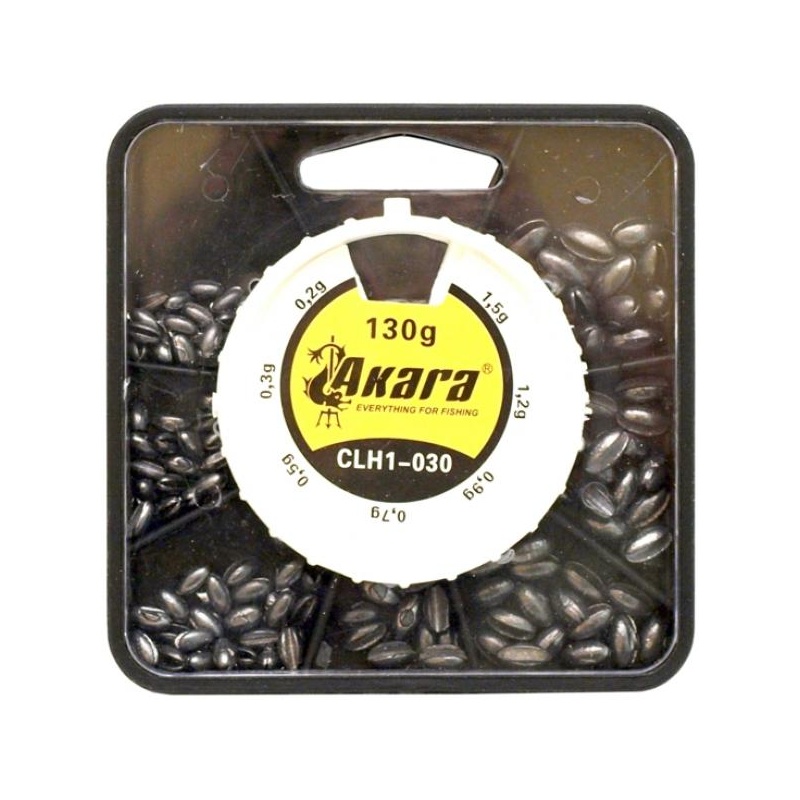 Tinahaavlite komplekt 130g ovaalsed 0.2-1.5g