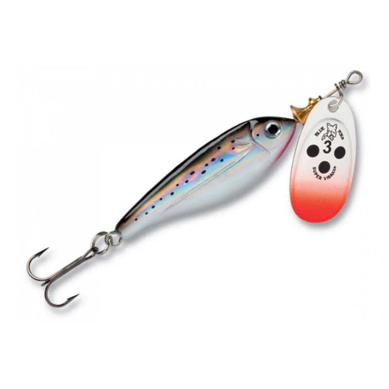 Pöörlev Blue Fox Minnow Super Vibrax #2 S 9g