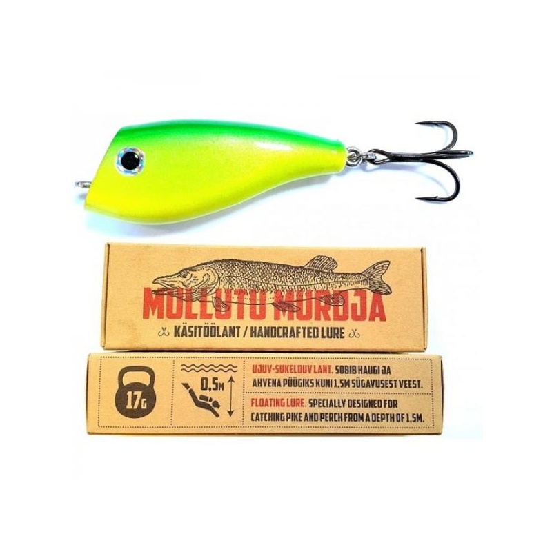 Mullutu Murdja MM01 Rohekonn 17g 75mm