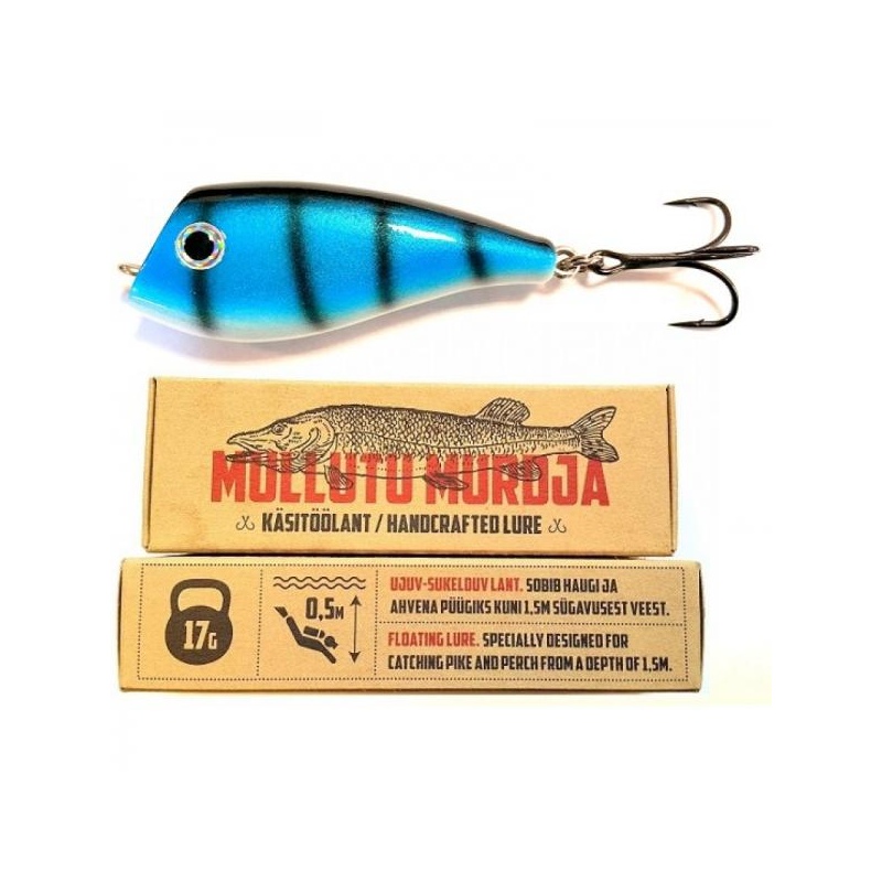 Mullutu Murdja MM07 Sinine-Ahven 17g 75mm