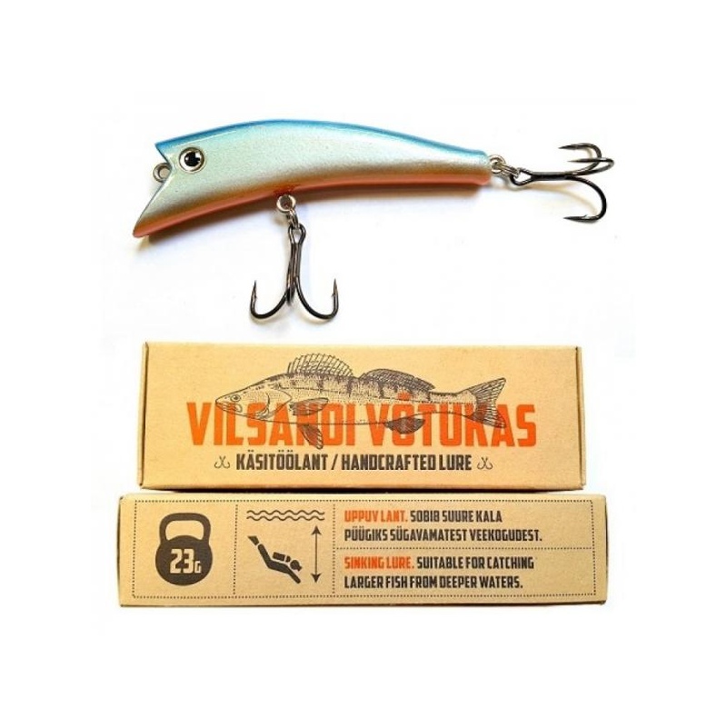 Vilsandi Võtukas VV08 Sinine-Oranž 23g 100mm