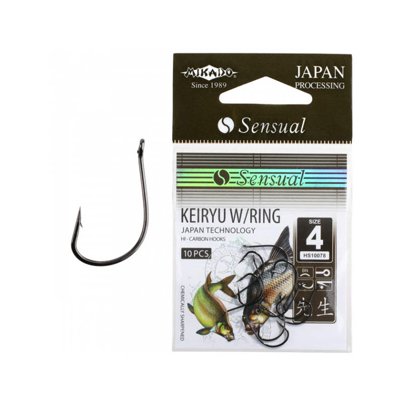 Konksud Sensual Keiryu w/Ring BN #6 10tk