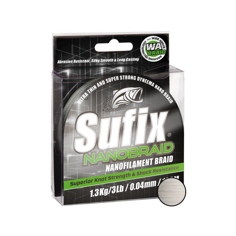 Nöör Sufix Nanobraid Aqua Camo 0.06mm 3.3kg 100m