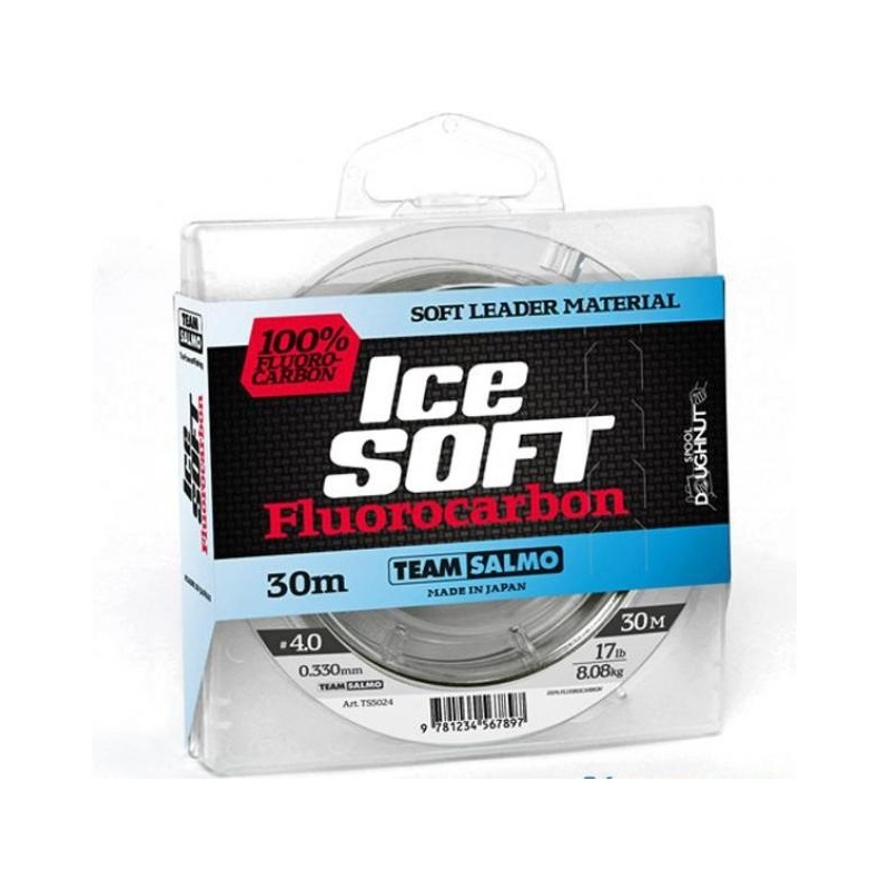 Tamiil Team Salmo Ice Soft Fluorocarbon 0.165mm 2.26kg 30m