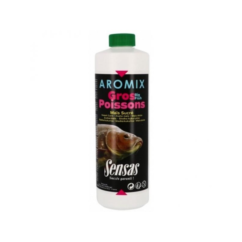 Sensas Aromix Big Fish Sweetcorn (Magus mais) 500ml (siirup)