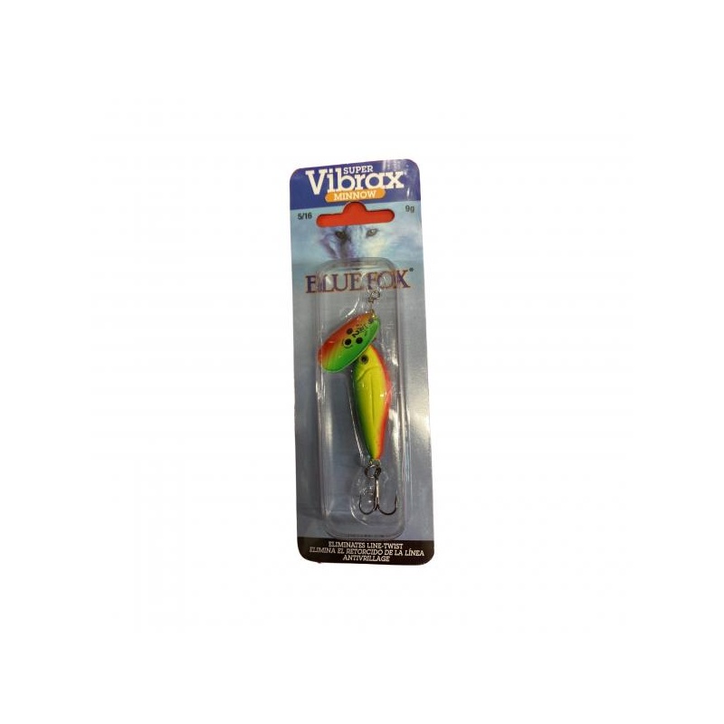 Minnow Super Vibrax #2 GYR 9g