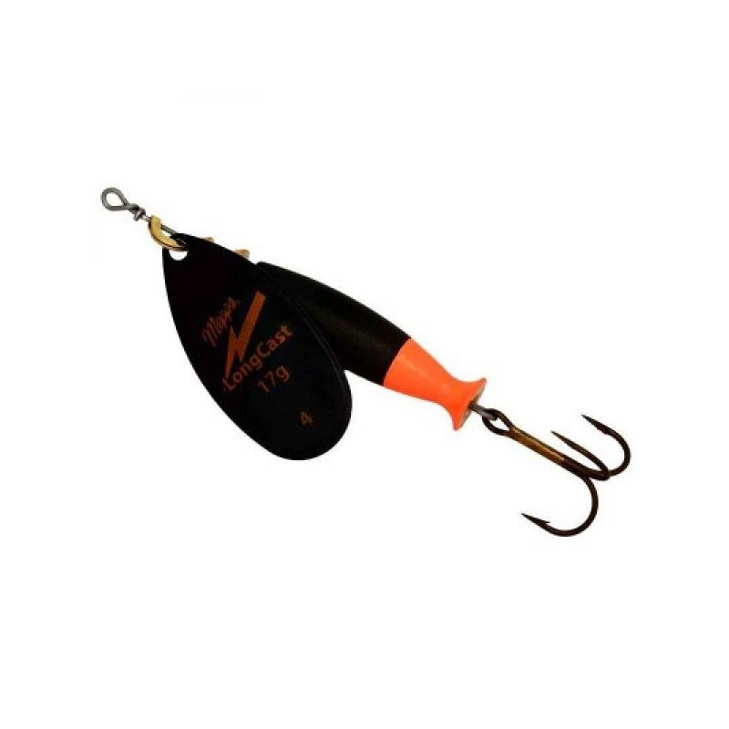 Mepps Aglia LongCast #4 Black 17g