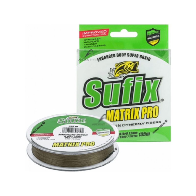 Nöör Sufix Matrix Pro Midnight Green 0.18mm/13.5kg 135m