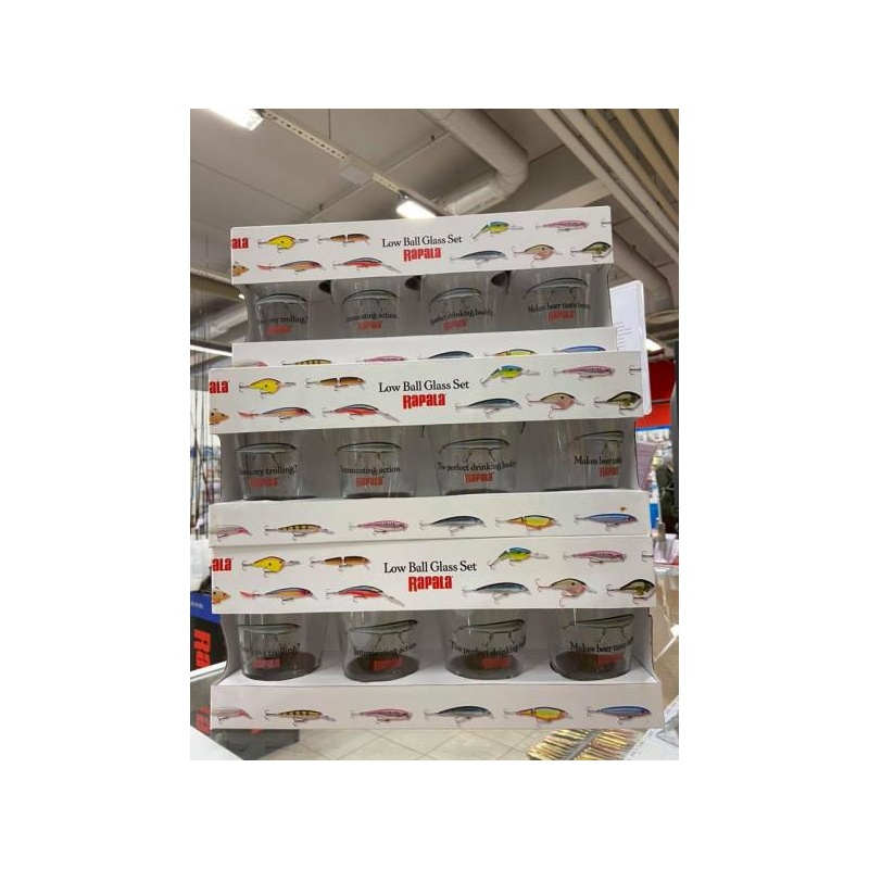 Kingitus Rapala Low Ball Glass Set 340g