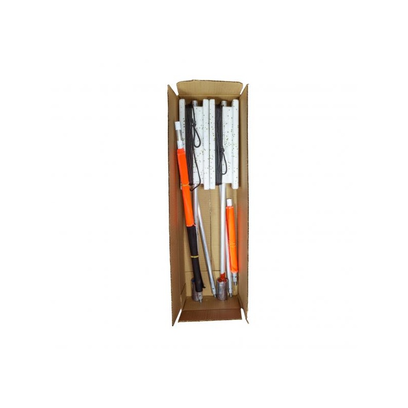 Märklippude komplekt SAARERAND 125 ja 145cm kokkupandavad (lipp)