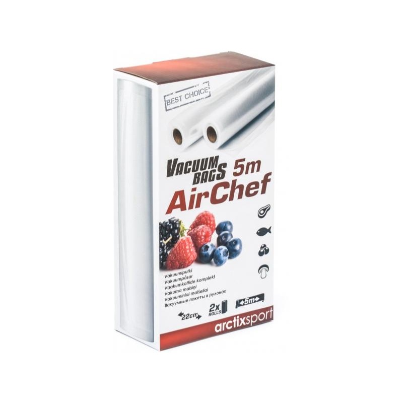 Vaakumsukk ArctixSport AirChef 22x500cm 2tk