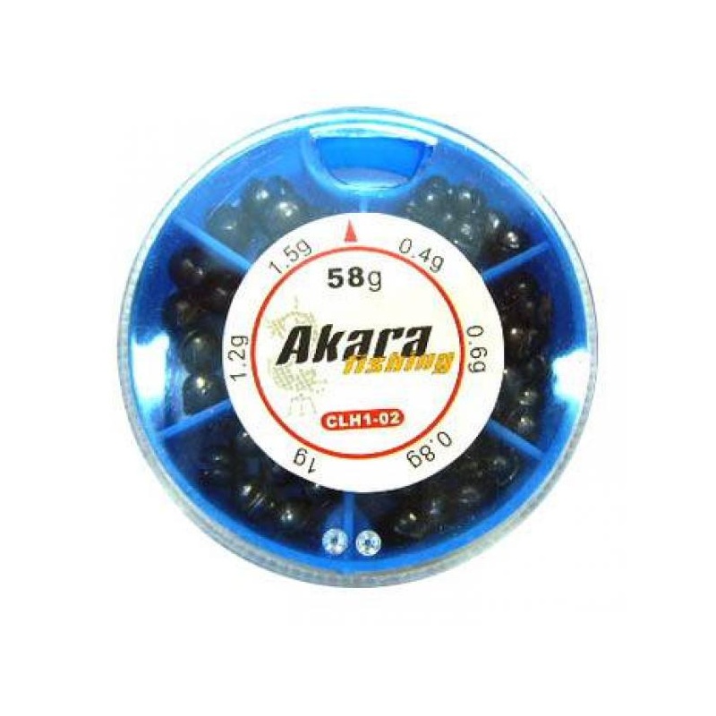 Tinahaavlite komplekt 58g 0.2-1.2g