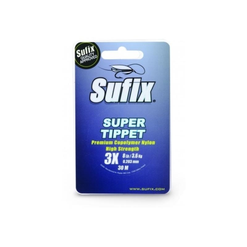 Tamiil Sufix Super Tippet CLEAR+PVC 0.127mm 1.6kg 30m