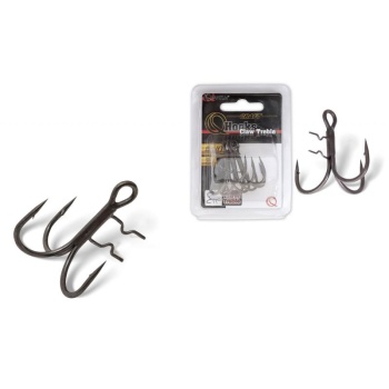 Konks 3-ne Quantum Claw Treble Hooks #6 5tk