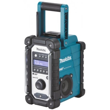 Raadio Makita DAB+ DMR110 töötab 7.2-18V akudega