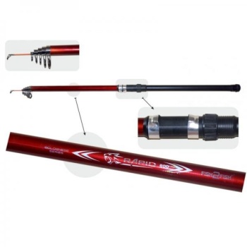 Õng LB Fish2Fish Rapid Long Red 3m 10-40g (163g)