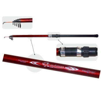 Õng LB Fish2Fish Rapid Long Red 4m 10-40g (258g)