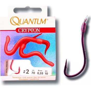 Lipsud Crypton Worm #4 0.30mm 70cm 10tk