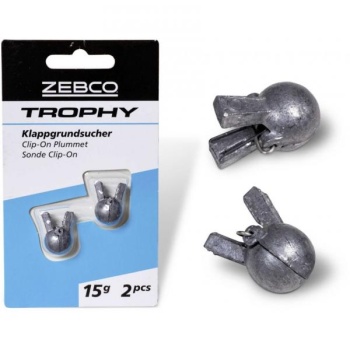 Tina Zebco Trophy Clip-On Plummet 10g 2tk põhjalood