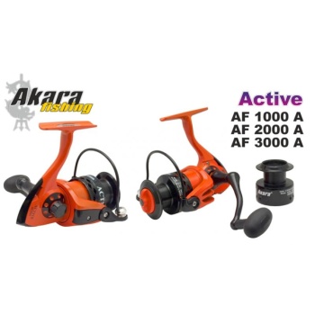 Rull AKARA Active AF-1000A 4+1bb 5.1:1 varupooliga