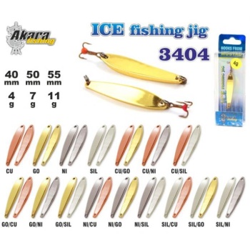 Talilant Ice Jig 3404 40mm 4g värv: Cu