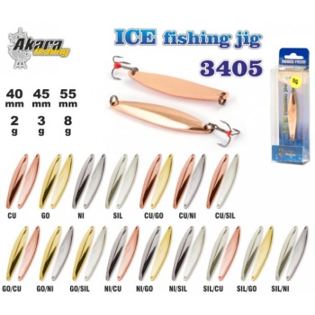 Talilant Ice Jig 3405 55mm 8g värv: NI