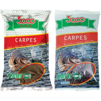 Sensas 3000 Club Karp & Suur kala (must) 1kg