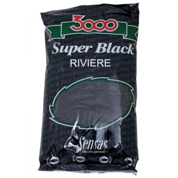 Sensas 3000 Super Jõgi (must) 1kg