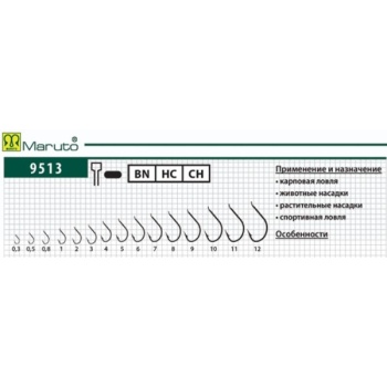 Konksud Maruto 9513 #3 BN 10tk