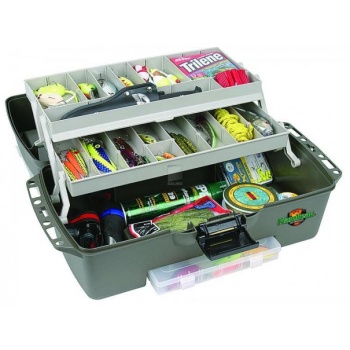 Kahe riiuliga kalastuskast