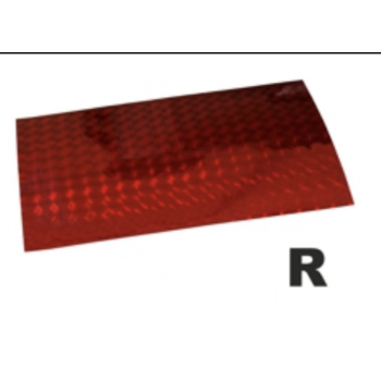 Holograafkleeps R punane 8x12cm 1tk