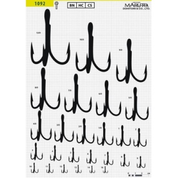 Kolmene konks Maruto 1092 #6 BN 1tk