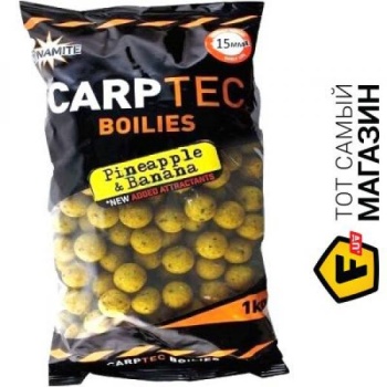 Boilid Dynamite Baits Carp-Tec Pineapple ja Banana 15mm 1kg