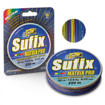 Nöör Sufix Matrix Pro Multi-Color 0.35mm/36kg 250m