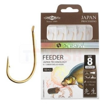 Lipsud Sensual Feeder BN #10 0.16mm 70cm 10tk 3.75kg