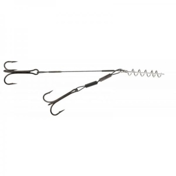 Jaws Stinger 5+10cm x 24kg kolmene konks #1/0 1tk