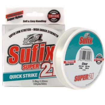 Tamiil Sufix Super 21 Clear 0.35mm 10.7kg 150m