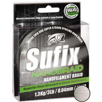 Nöör Sufix Nanobraid Aqua Camo 0.04mm 2.8kg 100m