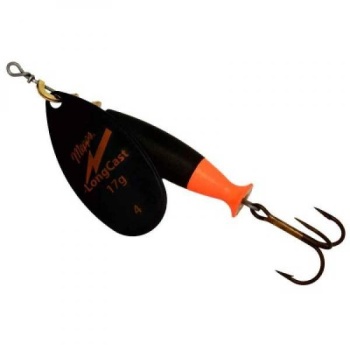 Pöörlev Mepps Aglia LongCast #5 Black 24g
