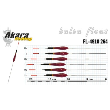 Ujuk Akara balsa 4910264 1.5g 20cm