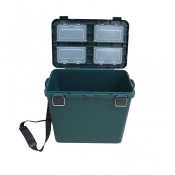 Talikast HELIOS M madal 19l 380x320x260mm roheline/must max 130kg