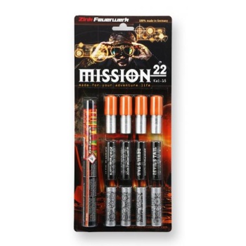Stardipüstoli raketid Mission sortiment cal 15 22tk