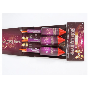 Komplekt Eksklusiivne 3 erinevat toodet