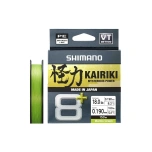 Nöör Shimano Kairiki 8+ 150m 0.19mm 12.8kg Mantis Green roheline