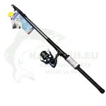 Lestapüügi komplekt Fladen Chieftain 3.5m 100-200g, rull Blaster Feeder II 50FD tamiiliga Exage 0.305mm, rakendus raskusega